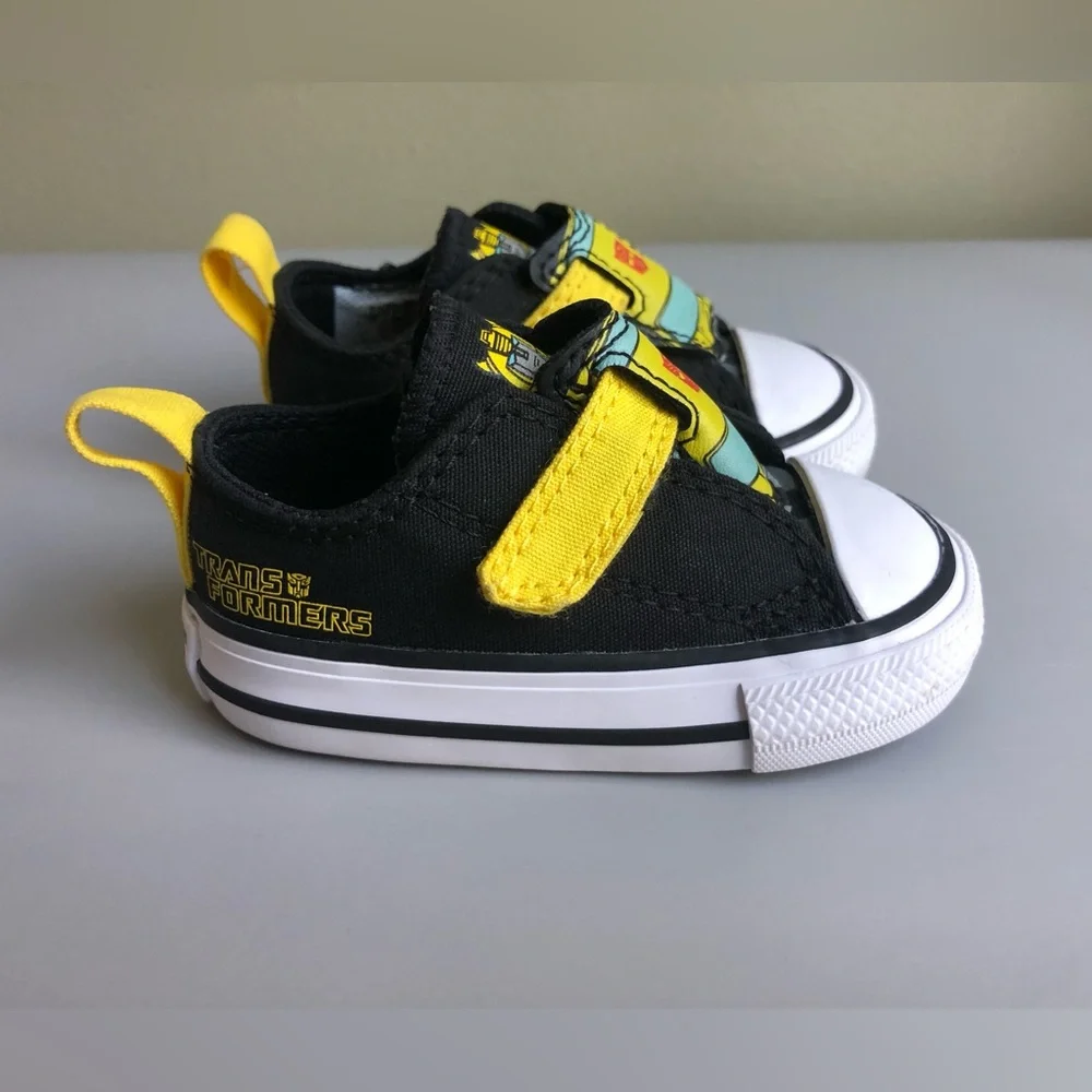 Transformers x Converse Chuck Taylor All Star EasyOn Low TD 'Bumblebee' Size: 3